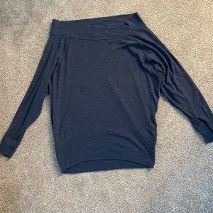Free People slouchy off-the shoulder sweater